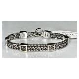 Lois Hill sterling silver bracelet