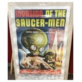 Invasion of the Saucer Men poster 24x36
