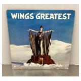 Wings LP with poster
