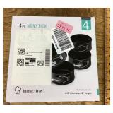 4-piece springform cake pan set