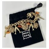 Moo Roo seashell & fish charm bracelet