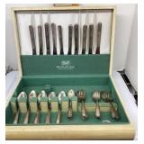 H & T flatware in box