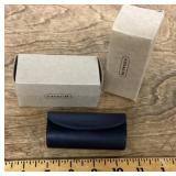 2 Coach lipstick holders