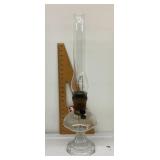 Glass oil lamp
