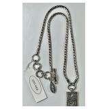 Lois Hill sterling silver necklace