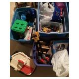 3 totes of toys