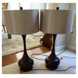 Pair of table lamps