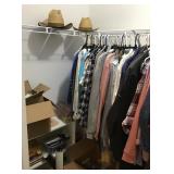 Contents of closet