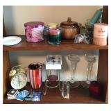 Home decor and candles