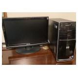 HP Pavilion P6000 computer tower & 20" monitor