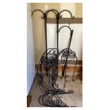 Shepherd hooks and plant stands