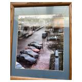 Framed photo print 19" x 23"