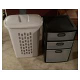 Hamper and organizer drawers