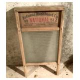 National glass washboard