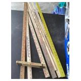 Yardsticks and folding rule
