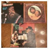 3 Willie Nelson LPs