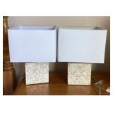 Pair of table lamps