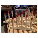 4 electric candelabra