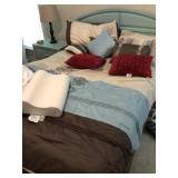 Full size bed plus soft goods