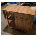 Kitchen island 36" wide x 18" deep