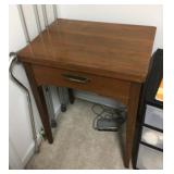 Singer Touch & Sew sewing machine in cabinet