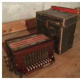 Antique Hohner accordian