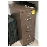 3-drawer metal file cabinet