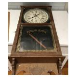 Antique Ingraham Regulator wall clock