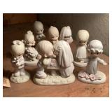 Precious Moments and Jonathan & David figures