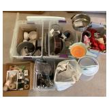 Large kitchenware and misc. clean up lot