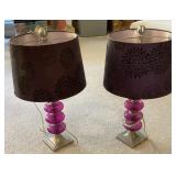 Pair of table lamps