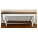 Foyer table 12 x 70 x 33.5" tall