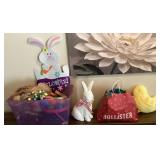 Group of Easter decorations
