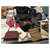 Group of purses and bags