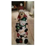 LED molded plastic Christmas decoration