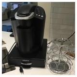 Keurig coffee maker plus accessories