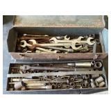 Grandpaï¿½s toolbox plus Craftsman wrench