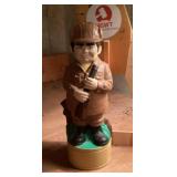 Pottery decanter
