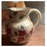 Italy painted pottery pitcher
