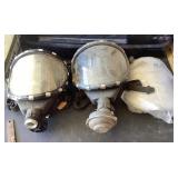 2 masks and replacement glass