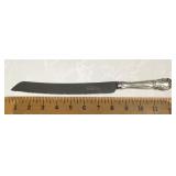 Sterling silver handled carving knife