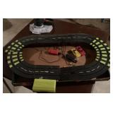 RC slot car track