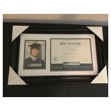 Graduation frame