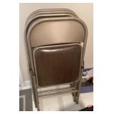 4 folding chairs