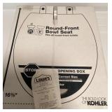NEW Kohler round front toilet seat
