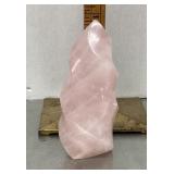 Rose quartz flame