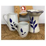 3 pieces of Williamsburg pottery