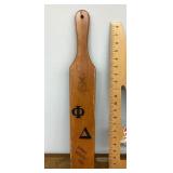 Fraternity paddle