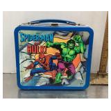 1980 Spider-Man, Hulk, lunchbox &Thermos