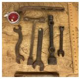 Group of old hand tools